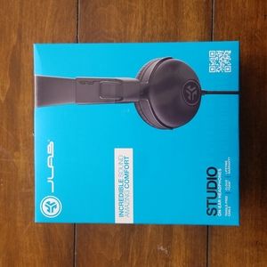 Studio On-Ear Headphones Black ~ NEW